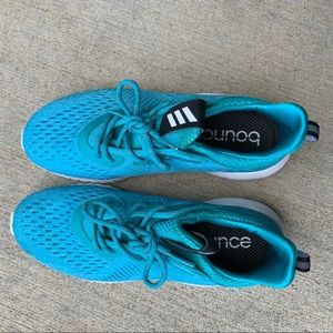 Blue Adidas Alphabounce Running Shoe! Worn Once!